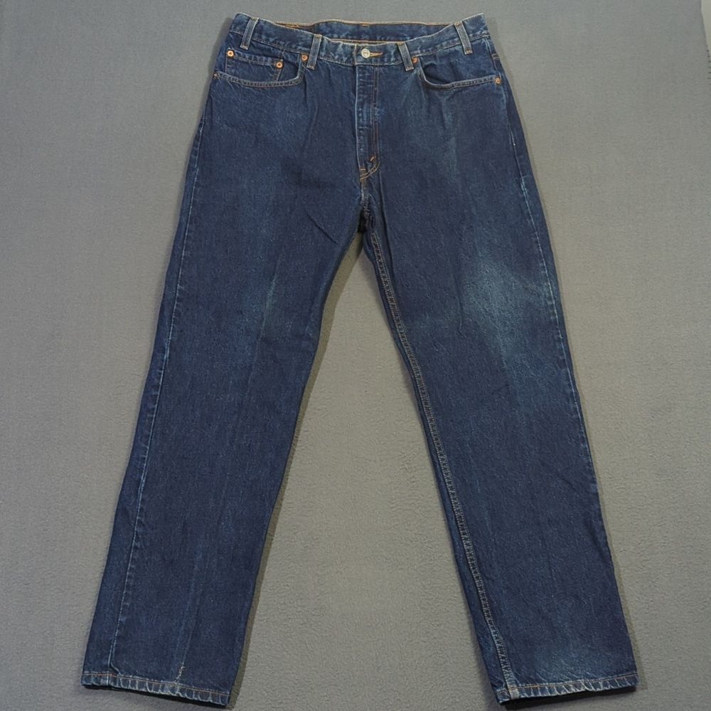 Levi's Vintage Jeans Men's 38x32 Fits 34x31 Blue 505 Regular Fit Straight Leg